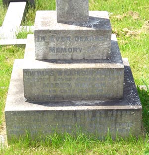 George Arthur Cowie gravestone