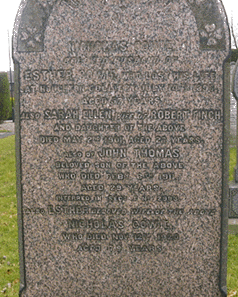 Nicholas gravestone