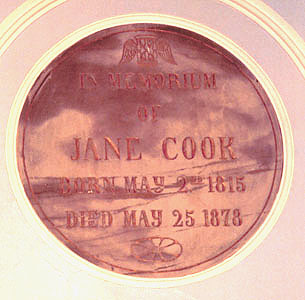 Jane Spoor plaque