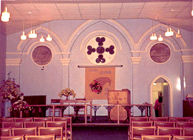 interior, view of altar