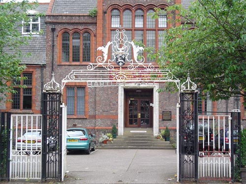 Hartley Hall entrance