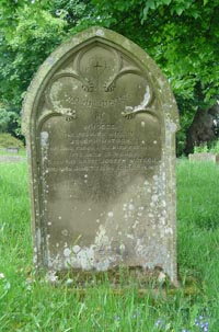 Joseph Watson gravestone