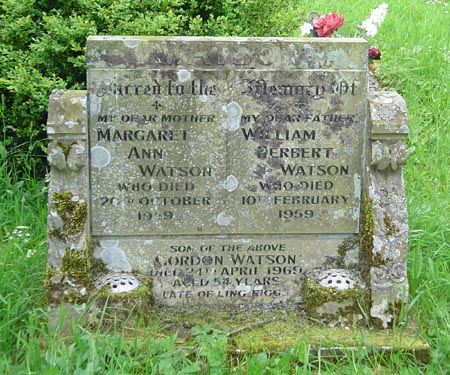 William H. Watson gravestone
