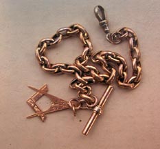 masonic watch chain