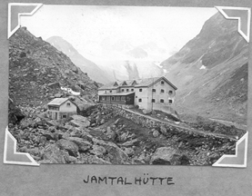 Jamtalhütte, 1937