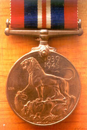 WW-II medal reverse
